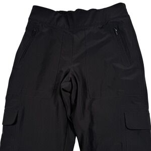Athleta Chelsea Cargo Lined Pant Womens 4 Black Fleece Lined Hiking Outdoor